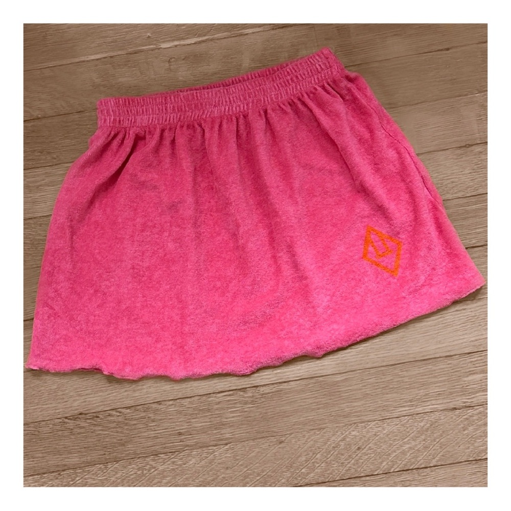 NWOT The Animals Observatory Terry Cloth Skirt